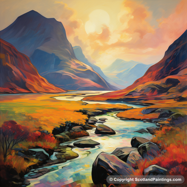 Painting - Glencoe - Glencoe