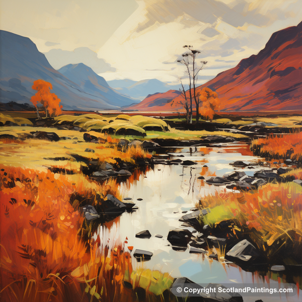 Painting - Glencoe - Glencoe