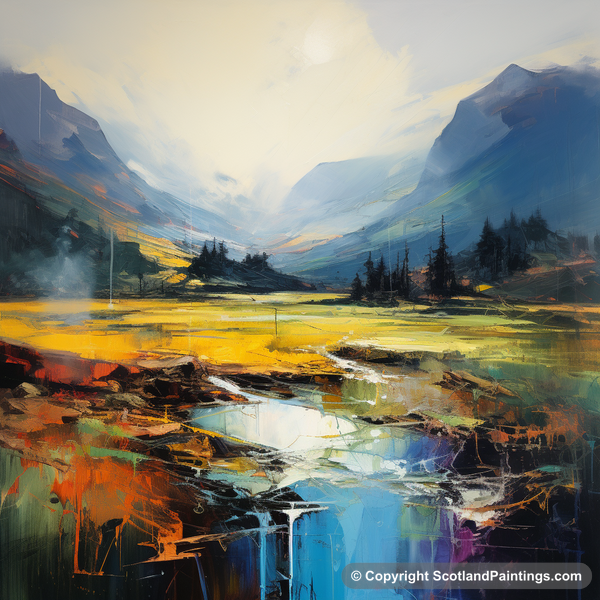 Painting - Glencoe - Glencoe