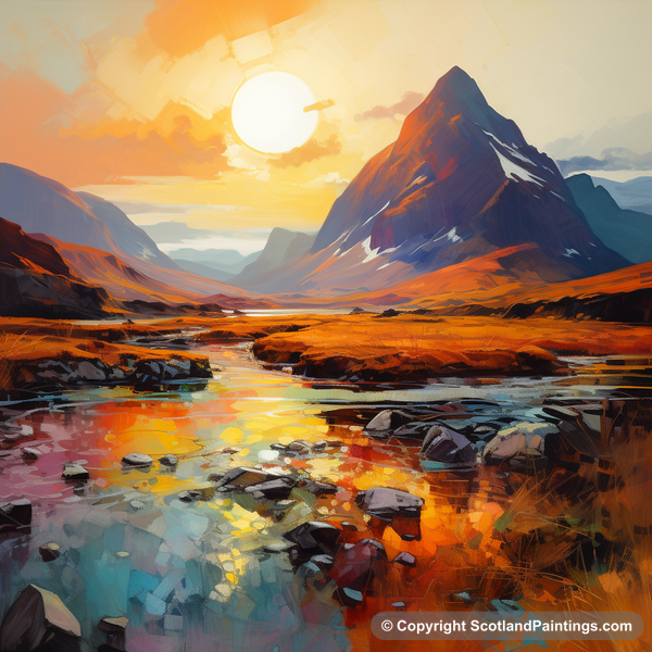 Painting - Glencoe - Glencoe