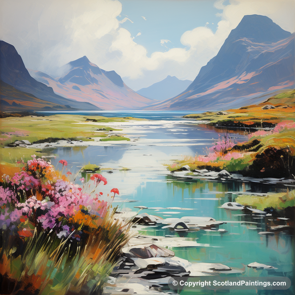 Painting - Glencoe - Glencoe