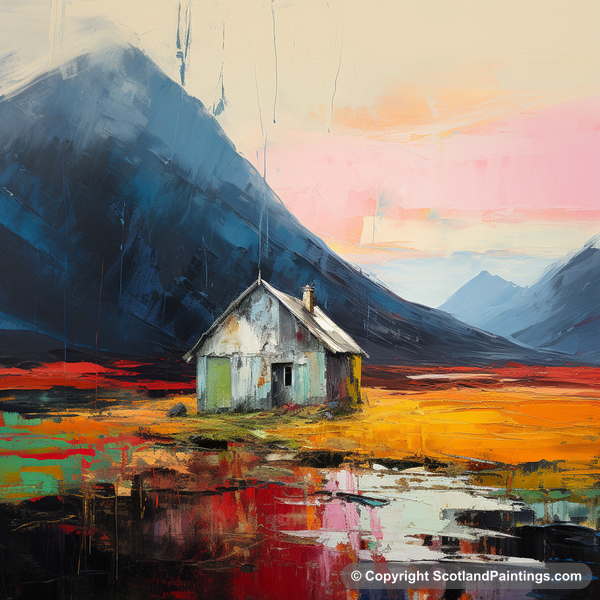 Painting - Glencoe - Glencoe