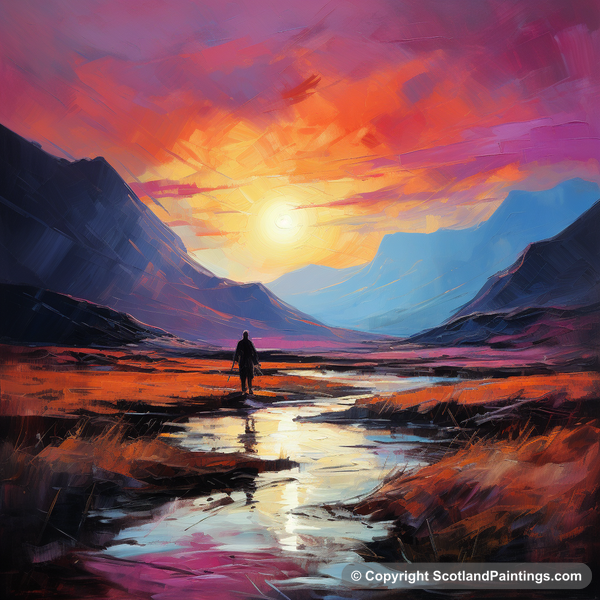 Painting - Glencoe - Glencoe