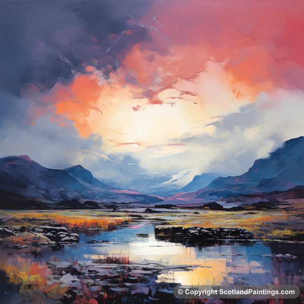 Painting - Glencoe - Glencoe