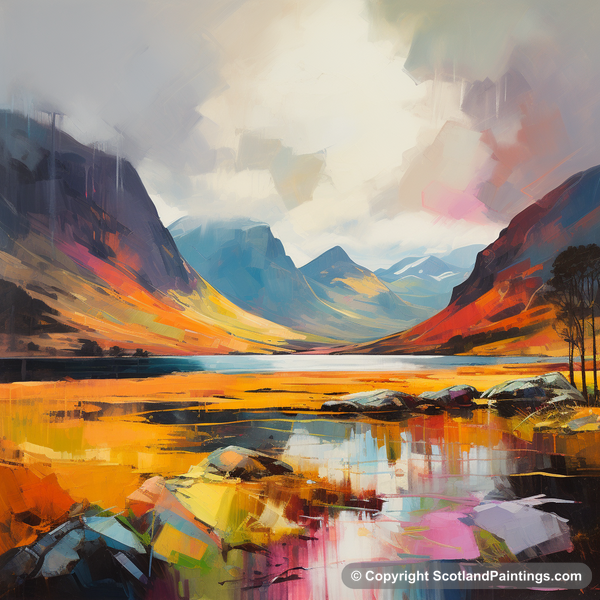 Painting - Glencoe - Glencoe