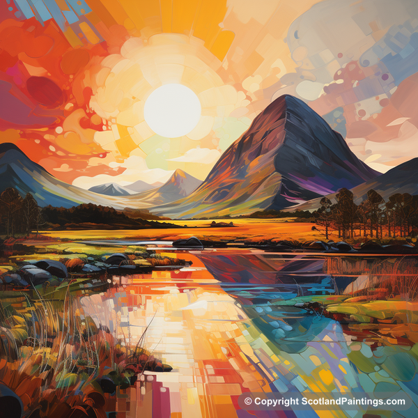 Painting - Glencoe - Glencoe