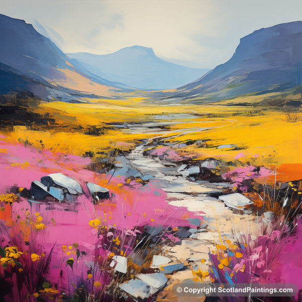 Painting - Glencoe - Glencoe