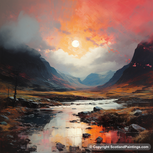 Painting - Glencoe - Glencoe