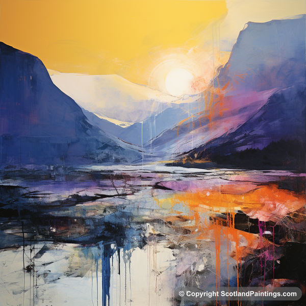 Painting - Glencoe - Glencoe