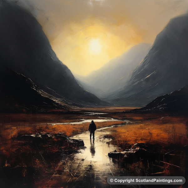 Painting - Glencoe - Glencoe