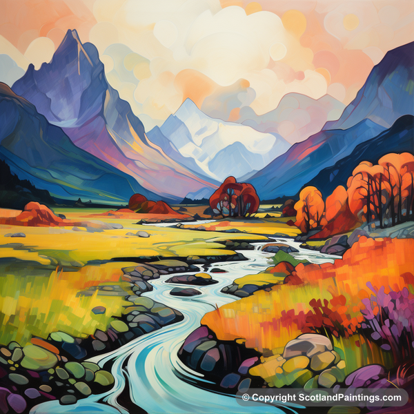 Painting - Glencoe - Glencoe