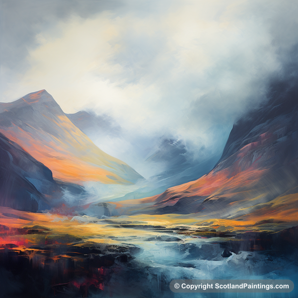 Painting - Glencoe - Glencoe