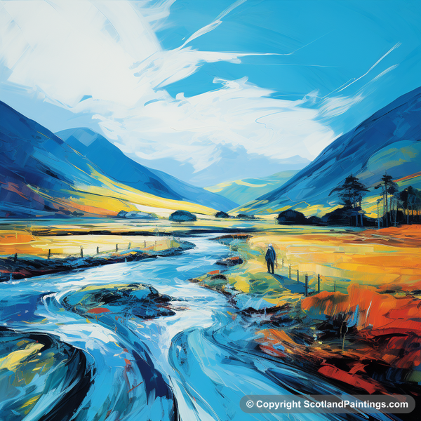 Painting - Glencoe - Glencoe