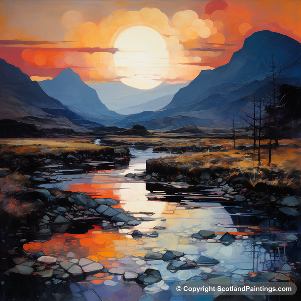 Painting - Glencoe - Glencoe