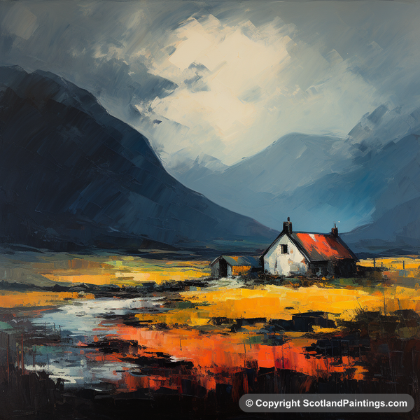 Painting - Glencoe - Glencoe