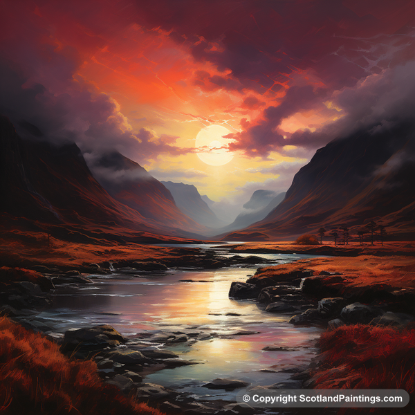 Painting - Glencoe - Glencoe