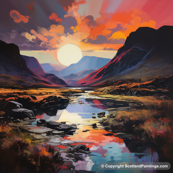 Painting - Glencoe - Glencoe