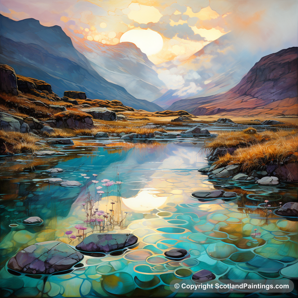 Painting - Glencoe - Glencoe