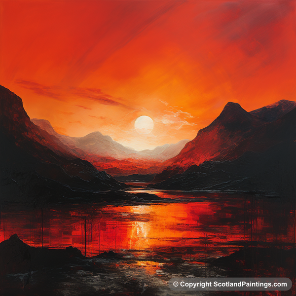 Painting - Glencoe - Glencoe