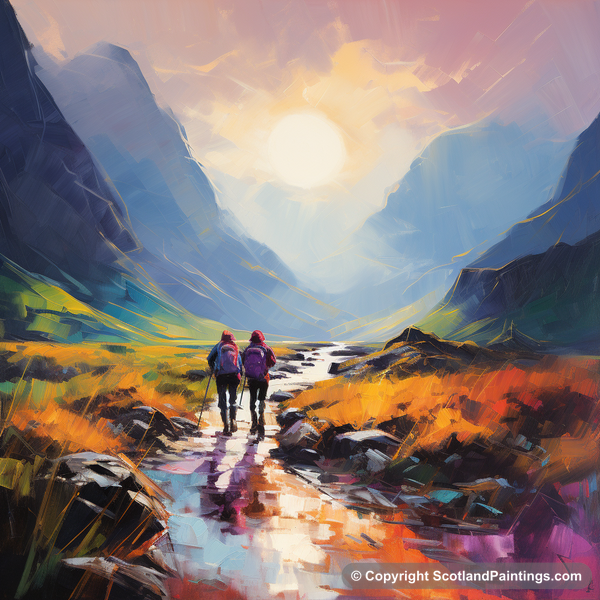 Painting - Glencoe - Glencoe