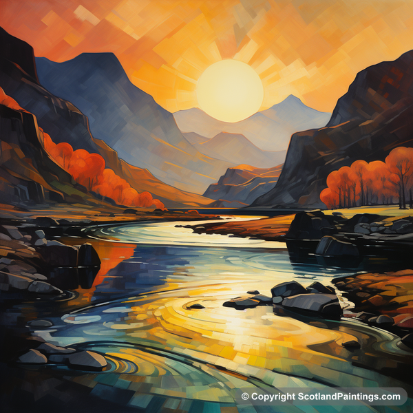 Painting - Glencoe - Glencoe