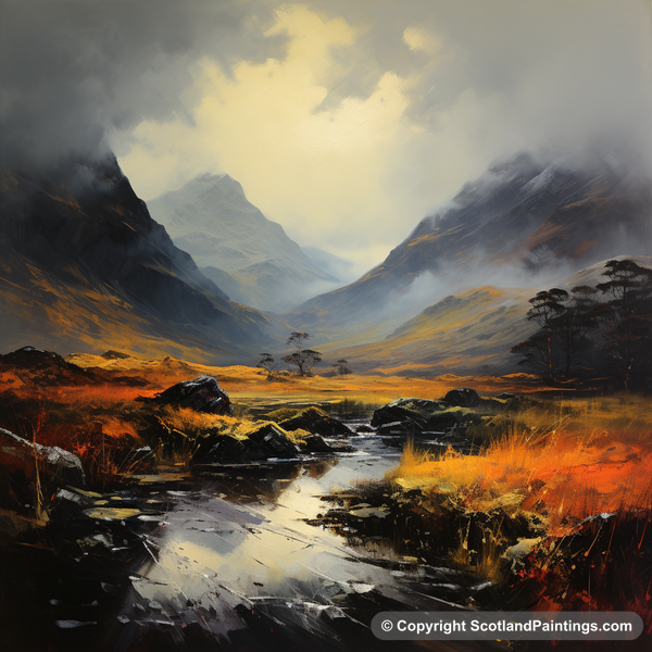 Painting - Glencoe - Glencoe