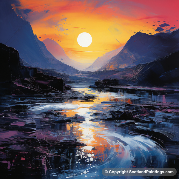 Painting - Glencoe - Glencoe