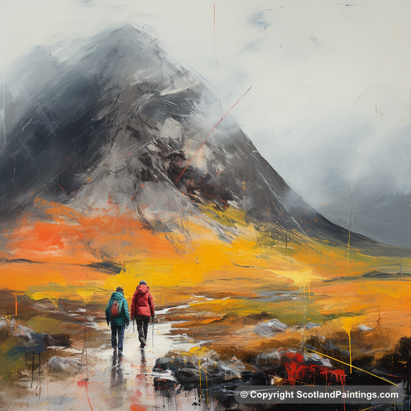 Painting - Glencoe - Glencoe