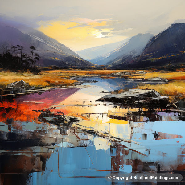 Painting - Glencoe - Glencoe