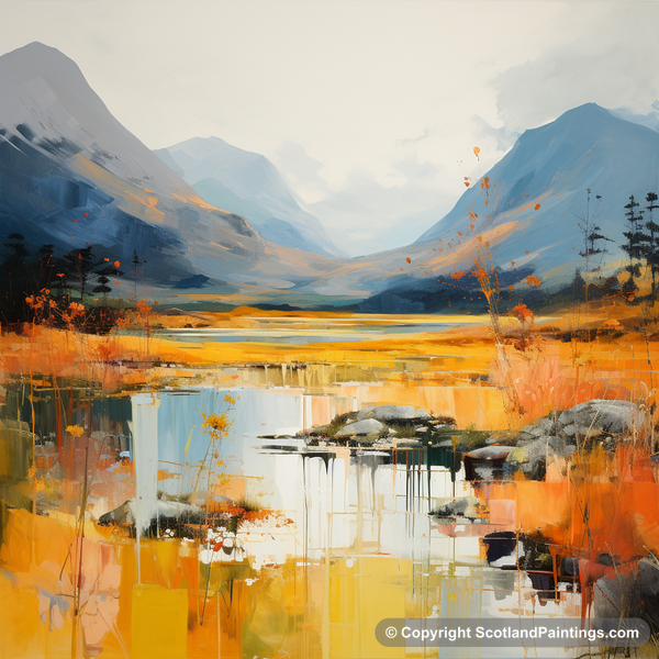 Painting - Glencoe - Glencoe