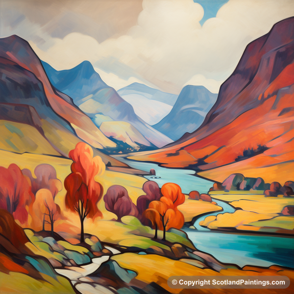 Painting - Glencoe - Glencoe