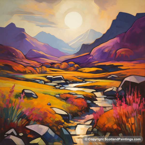 Painting - Glencoe - Glencoe