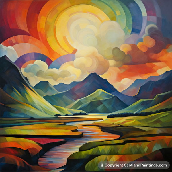 Painting - Glencoe - Glencoe