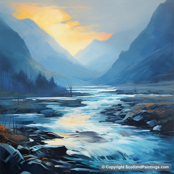 Painting - Glencoe - Glencoe