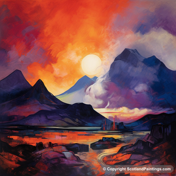 Painting - Glencoe - Glencoe