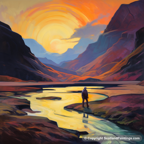 Painting - Glencoe - Glencoe