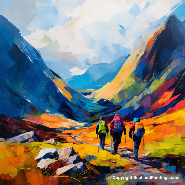 Painting - Glencoe - Glencoe