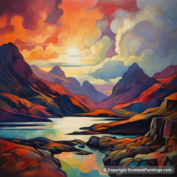 Painting - Glencoe - Glencoe