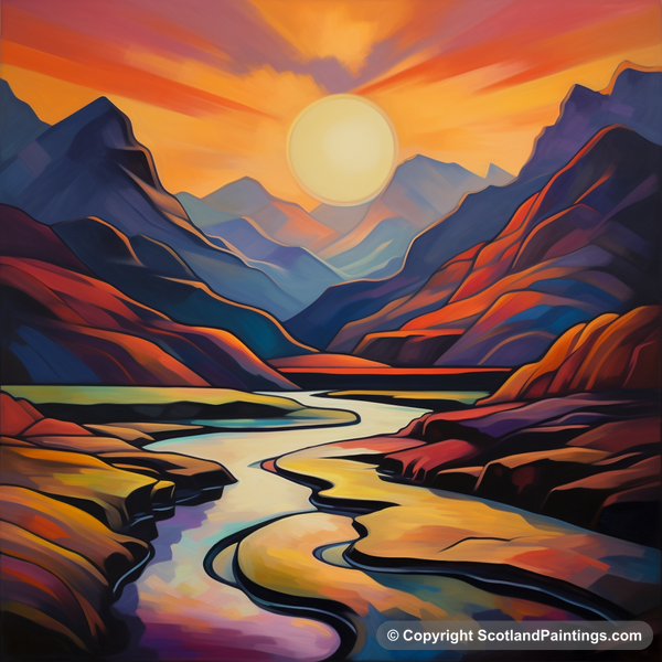 Painting - Glencoe - Glencoe