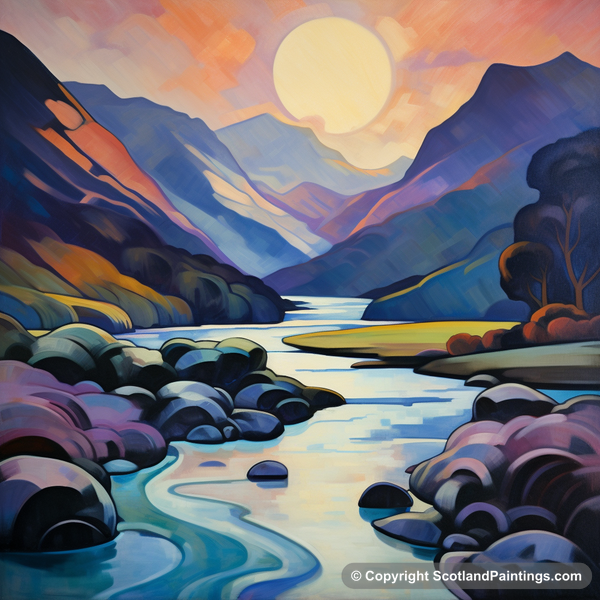 Painting - Glencoe - Glencoe