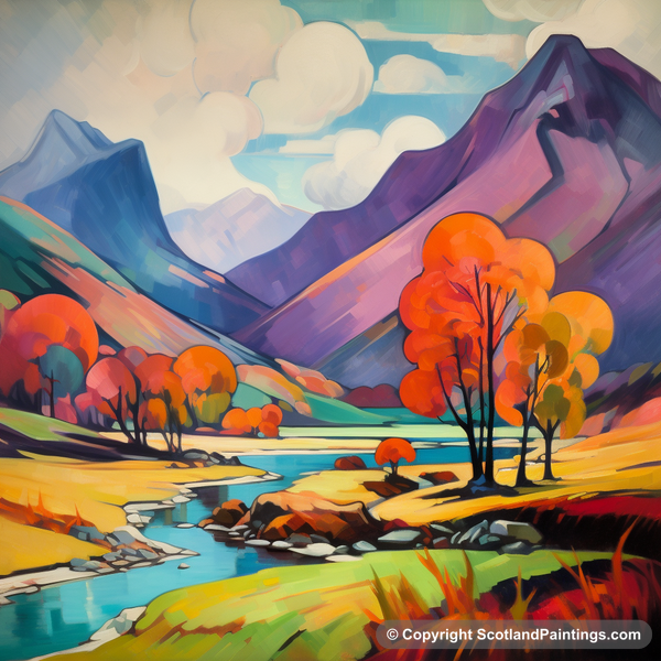 Painting - Glencoe - Glencoe