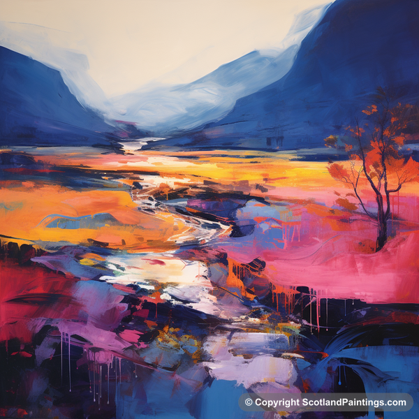 Painting - Glencoe - Glencoe