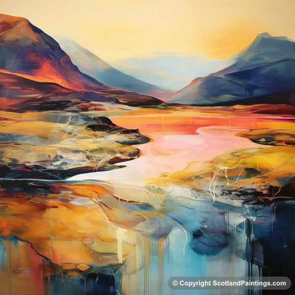 Painting - Glencoe - Glencoe