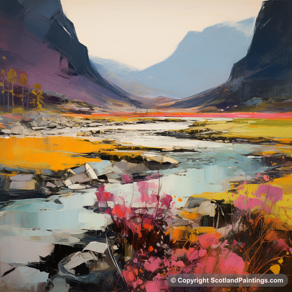 Painting - Glencoe - Glencoe