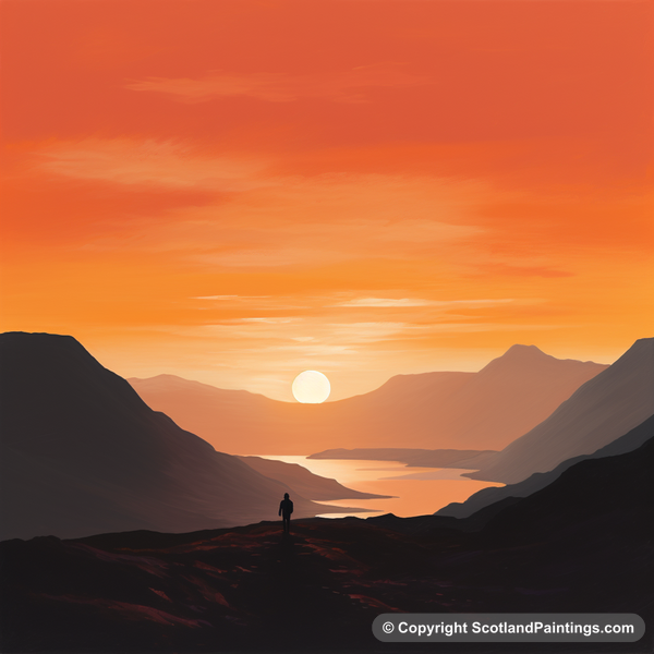 Painting - Glencoe - Glencoe