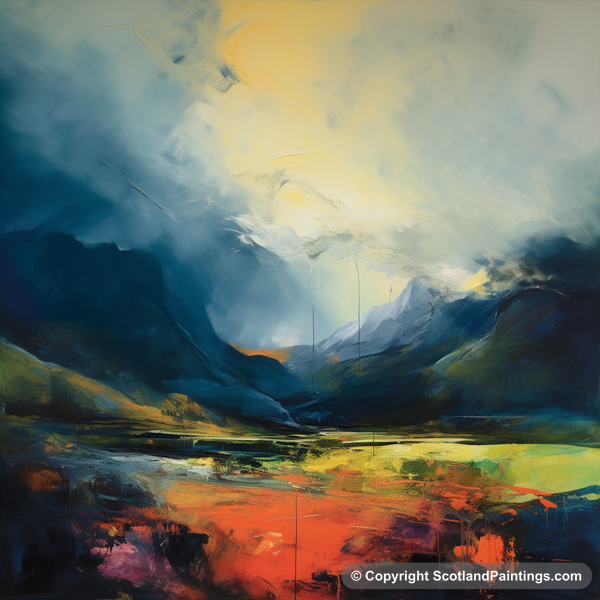 Painting - Glencoe - Glencoe