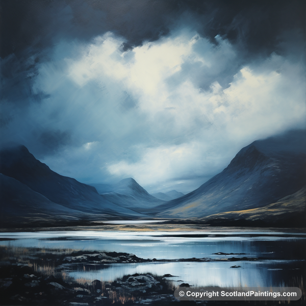 Painting - Glencoe - Glencoe