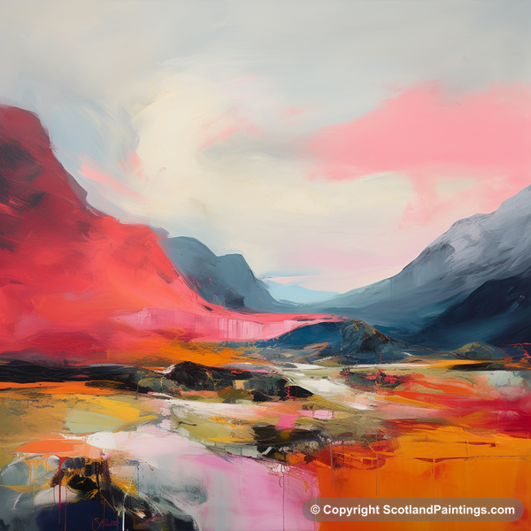 Painting - Glencoe - Glencoe