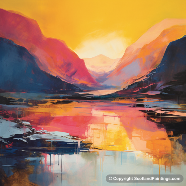 Painting - Glencoe - Glencoe