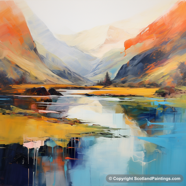 Painting - Glencoe - Glencoe